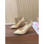 Christian Louboutin Beige Leather 85mm Sporty Kate Pointed Toe Stiletto Heel Pumps