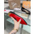 Christian Louboutin Black Mesh Crystal‑Dot Flat Pointed Pump