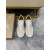 Christian Louboutin Beige Canvas Low‑Top Platform Sneakers