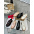 Christian Louboutin Burgundy Patent Leather Chunky Loafer