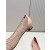 Christian Louboutin Pink Mesh Crystal Pearl Embellished Pointed‑Toe Flat Shoes