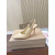 Christian Louboutin Beige Leather 85mm Pointed Toe Slingback Pumps