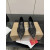 Christian Louboutin Black Mesh Crystal Pointed‑Toe Flat Shoes