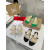Christian Louboutin Black Crystal Embellished Flat Slide Sandal