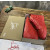 Christian Louboutin Red Full‑Spike Leather High‑Top Sneakers
