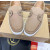Christian Louboutin Taupe Nubuck Metal‑Bar Slip‑On Loafers