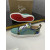 Christian Louboutin Multicolor Crystal Snake‑Print Lace‑Up Casual Sneakers