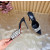 Christian Louboutin Dalmatian Print Pony Hair 100mm Stiletto Heel Mules