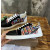 Christian Louboutin Tarot Print Spiked Low‑Top Sneakers