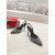 Christian Louboutin Black Fabric Crystal‑Embellished 100mm Pointed‑Toe Slingback Stiletto Heel Pumps