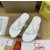 Christian Louboutin White Embossed‑Logo Studded Flip‑Flop Sandals
