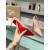 Christian Louboutin Nude Patent Leather Scalloped Pointed‑Toe 120mm High Heel Pumps