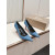 Christian Louboutin Sky Blue Patent Leather 85mm Stiletto Heel Pointed‑Toe Pumps