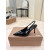 Christian Louboutin Black Patent Leather 120mm Stiletto Heel So Kate Slingback Pumps