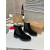 Christian Louboutin Black Suede Lug‑Sole Chelsea Ankle Boots