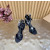 Christian Louboutin Black Satin 100mm Ankle‑Wrap Tie Stiletto Sandals