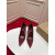 Christian Louboutin Burgundy Mesh Crystal 100mm Stiletto Heel Pumps