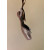 Christian Louboutin Bronze Satin Crystal Tie‑Ankle Ballet Flats