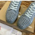 Christian Louboutin Dusty Blue Suede Spiked Low‑Top Men’s Sneakers
