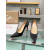 Christian Louboutin Black Satin Pointed‑Toe 120mm High Heel Pumps