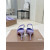 Christian Louboutin Lavender Patent Leather 85mm Pointed‑Toe Slingback Stiletto Heel Pumps