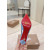 Christian Louboutin Light Blue Patent 85mm Slingback Pointed‑Toe Heel Pumps