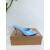 Christian Louboutin Light Blue Patent 85mm Pointed‑Toe Mule Heels