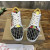 Christian Louboutin Multicolor Graffiti Print Spiked Low‑Top Sneakers