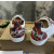 Christian Louboutin Multi‑Material Spike‑Toe Low‑Top Leather Sneakers
