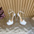 Christian Louboutin White Patent 150mm Platform Ankle‑Strap High‑Heel Sandals