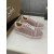 Christian Louboutin Pink Suede Silver‑Spiked Low‑Top Sneakers