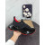 Christian Louboutin Black Spiked‑Sole Chunky Lace‑Up Sneakers With Red Lining