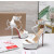 Christian Louboutin White Patent 150mm Platform Ankle‑Strap Heel Sandals