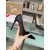 Christian Louboutin Black Satin Pointed‑Toe 120mm High Heel Pumps