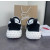 Christian Louboutin Black‑White Bubble‑Sole Lace‑Up Chunky Sneakers