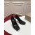 Christian Louboutin Black Satin Bow 100mm Square Toe Stiletto Pumps