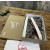 Christian Louboutin Navy Rope‑Print Gold‑Spiked Low‑Top Sneakers
