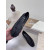 Christian Louboutin × Maison Margiela Black Mesh Crystal Tabi Split‑Toe Flat Shoes