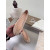 Christian Louboutin × Maison Margiela Nude Mesh Crystal Tabi Split‑Toe Flat Shoes