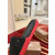 Christian Louboutin Black Mesh Logo Slide Sandals Red Rubber Outsole