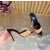 Christian Louboutin Fawn‑Spot Pony Hair 100mm Stiletto Heel Mules