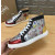 Christian Louboutin Graffiti Print 20mm High‑Top Men’s Sneakers