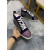 Christian Louboutin Purple Velvet Multicolor Rhinestone High‑Top Sneakers
