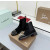 Christian Louboutin Black Suede Silver‑Spiked Chelsea Ankle Boots