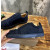 Christian Louboutin Navy Suede Black‑Spiked Low‑Top Sneakers