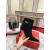 Christian Louboutin Black Suede 100mm Lock‑Buckle Pointed Toe Ankle Boots