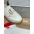 Christian Louboutin White Patent Leather Chunky Loafer