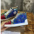 Christian Louboutin Multicolor Spike Jungle‑Print Suede High‑Top Sneakers