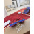 Christian Louboutin Blue Rubber Stud‑Decorated Flip‑Flops