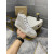 Christian Louboutin White Leather Crystal‑Embellished High‑Top Sneakers
